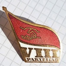 8. Parteitag SED Sozialistische Einheitspartei Deutschland Abzeichen DDR 