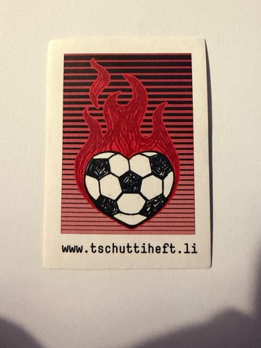Tschutti heftli sticker - tschutti, em