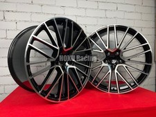 4X 22" 5X130 Schwarz Poliert