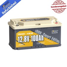 （Gebraucht wie neu）12V 100Ah LiFePO4 Batterie 1280Wh190H Smart mit Bluetooth
