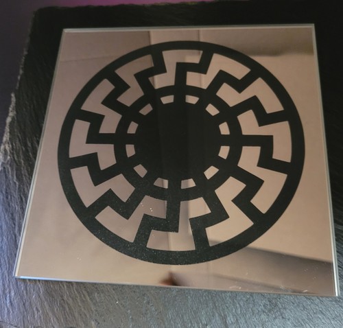 Schwarze sonne glas - schwarze,