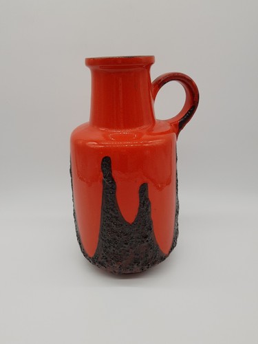 Vintage fat lava bodenvase - vintage,