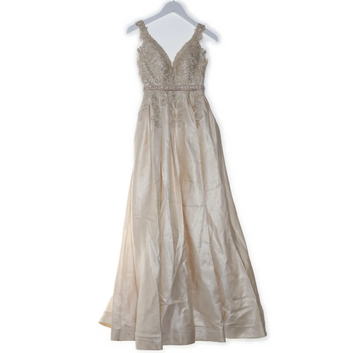 Abendkleid größe beige - größe:, m,