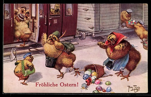 Künstler arthur thiele - künstler-ak,