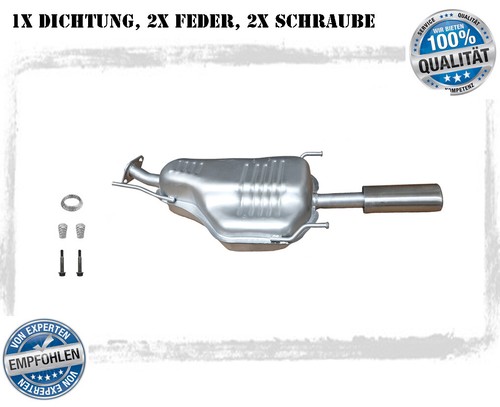 Endschalldämpfer opel zafira - opel,