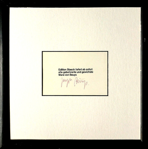 Joseph beuys edition - joseph,