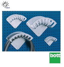 BOTT Aluminium Schlauchhalter - auch für Lochplatten  - versch. Größen !