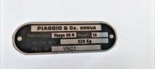 Typenschild plate data - plate,