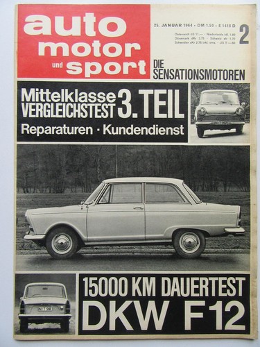 Auto motor sport 1964 - motor, dkw