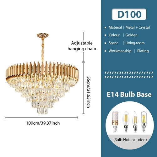 Led kristall hängeleuchte - led,