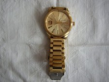 DIESEL Armbanduhr 5Bar Wasserdicht Gold DZ 1761, RS 1910