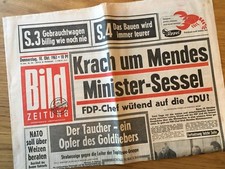 Bildzeitung oktober 1963 - oktober,