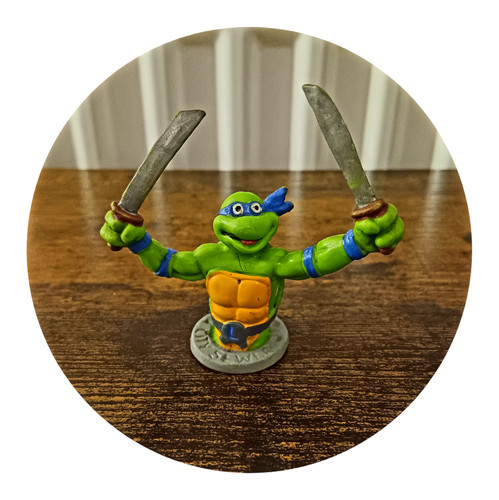 TMNT|Leonardo|Figur|©1990|Mir