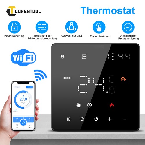 Wifi thermostat digital led - digital,