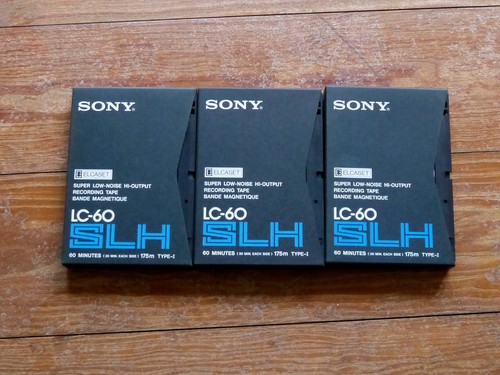 Sony elcaset lc60 - 3x,
