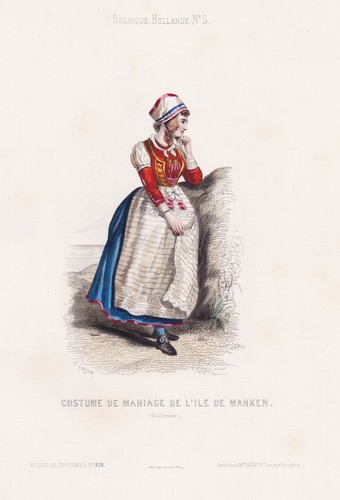Marken zuiderzee bride braut - zuiderzee,