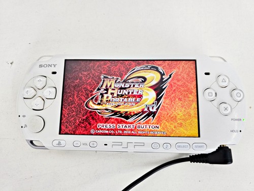 Sony psp 3000 konsole weiß - psp-3000,