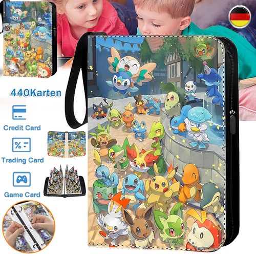 Pokemon sammelalbum 440 karten - pokemon,