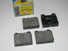 Scheibenbremsbeläge VA - Jurid SZFO837- VW Typ IV - 411 - 412