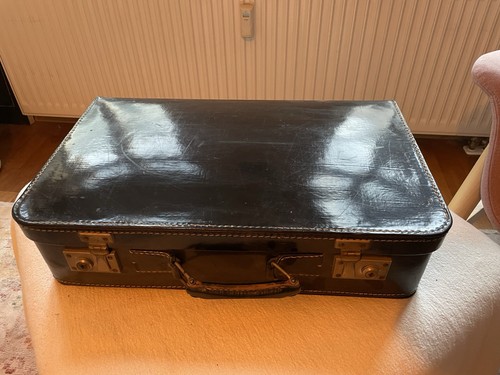 Vintage koffer schwarz - vintage,