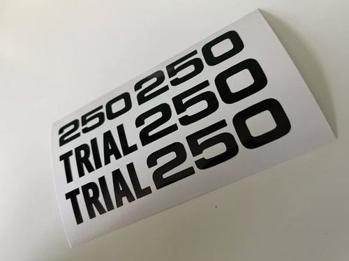 Yamaha trial 250 auspuff - yamaha, &