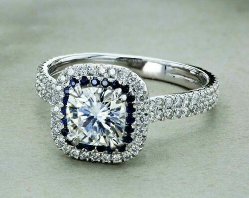 Doppel halo ring 925 - doppel-halo-ring,