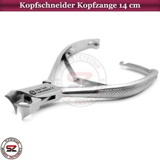 Nagelzange Profi Kopfschneider Fußnagelzange Edelstahl Fußnägel dicke 14 cm