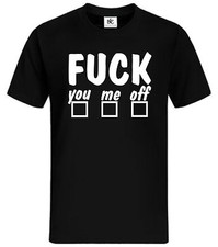 Fuck you me off T-Shirt Fun Shirt Herrentag Kult Geschenk Sprüche mycultshirt 