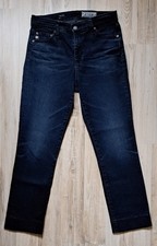 AG Adriano Goldschmied Jeans Mari High Waist Straight Blau W28