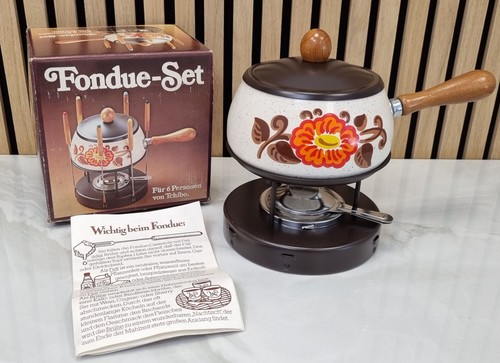 Tchibo vintage fondue set - tchibo,