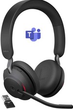 Jabra Evolve2 65 Wireless Stereo Headset Kopfhörer MS VERSION + USB DONGLE #5