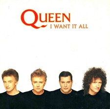 7" Queen – I Want It All / Hang On In There / Germany 1989