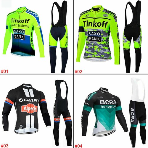 Herren radtrikot set team - herren,