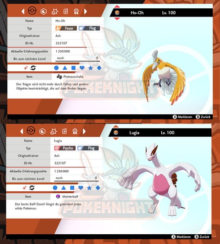 Lugia shiny non - lugia, shiny/