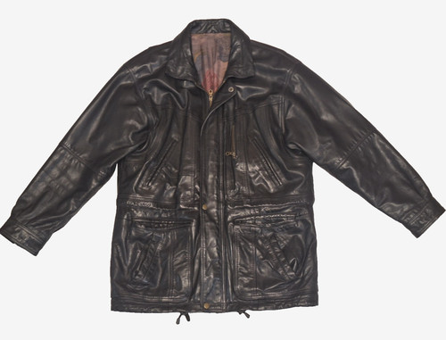 Vintage lederjacke 1990er - lederjacke,