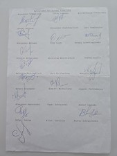 DYNAMO KIEW 14 x Signed Autograph Autogramm Signiert Original 20x30cm 