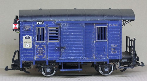 Lgb gauge car from layout - lgb, g