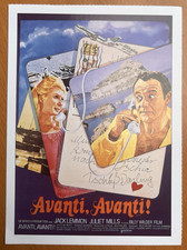 Avanti, Avanti! - Filmkarte Filmplakatkarte Cinema - Billy Wilder Jack Lemmon