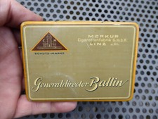 Alte Blechdose Zigarettendose