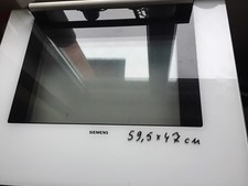 SIEMENS.Backofentür,Herdtür  für Backwagen. # 59,5x47 cm.#TOP.