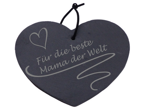 Schiefer herz schild - schiefer, diy