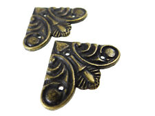 INWARIA Eckbeschlag 4 Stück Möbelbeschlag Antikbeschlag Beschlag Zierteile, E-9