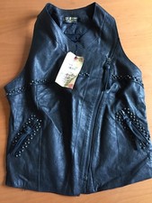 Rude Riders Damen Leder Weste