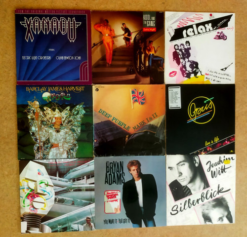 Schallplatten vinyl lp - 9x,