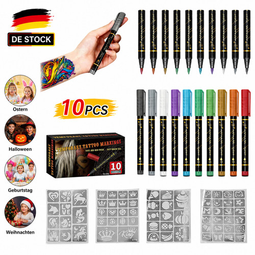 Tattoo stifte kinder stück - stifte,
