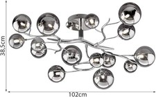 WOFI Deckenlampe Jasmin /