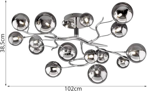 Wofi deckenlampe jasmin - jasmin, /