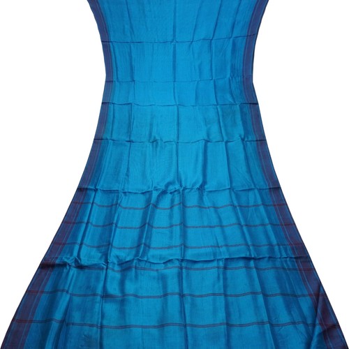 Vintage blau sarees 100 reine - sarees, 100%
