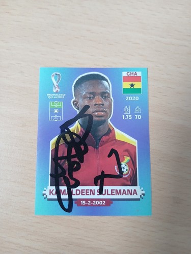 Panini sticker signiert - panini, wm