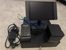 Gastronomie Zettle Kasse mit iPad, Kassensystem+Kartenleser, Drucker &Kassenlade